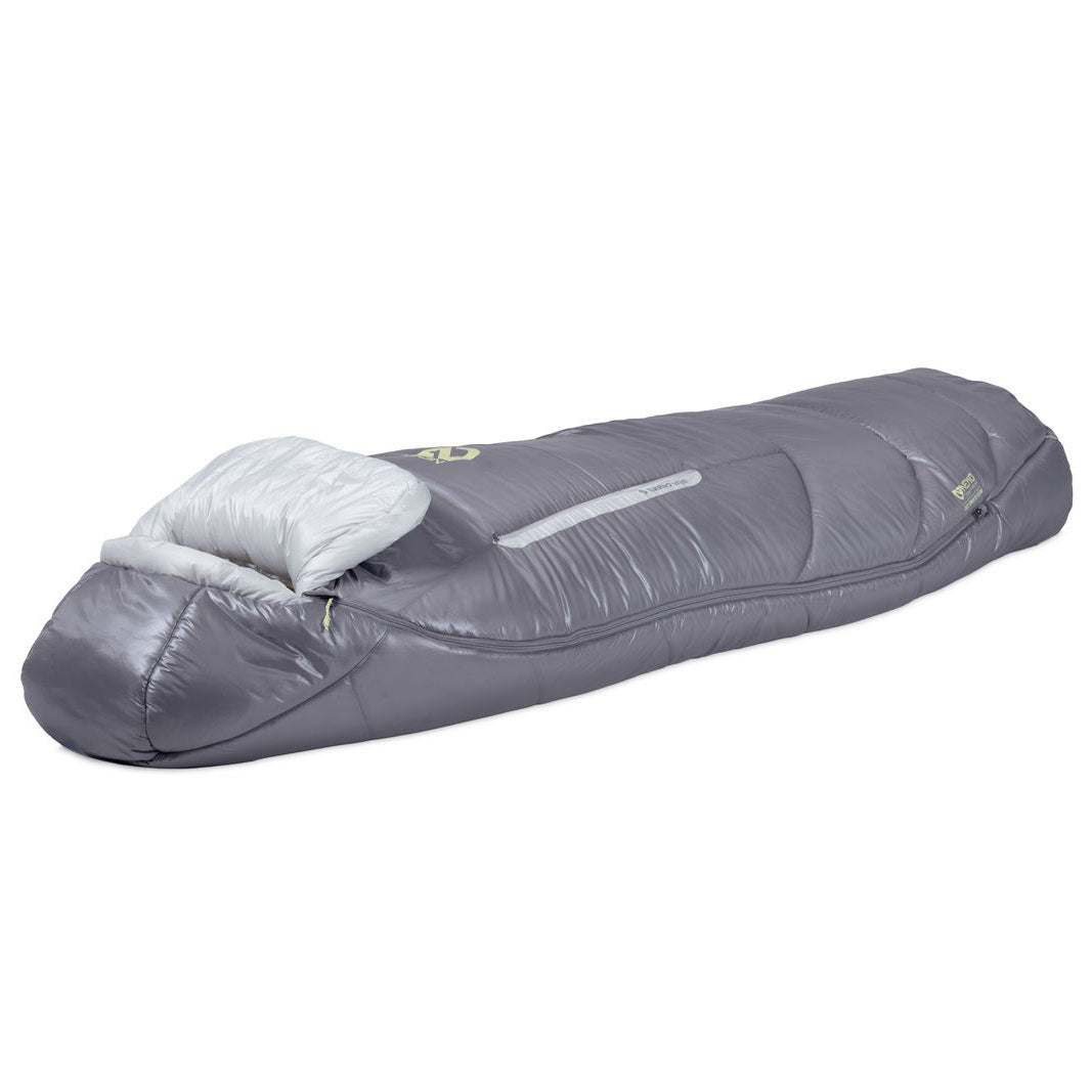 Nemo Sleeping Bag - Forte S26 Womens 20R (S), Quicksilver/Aluminum
