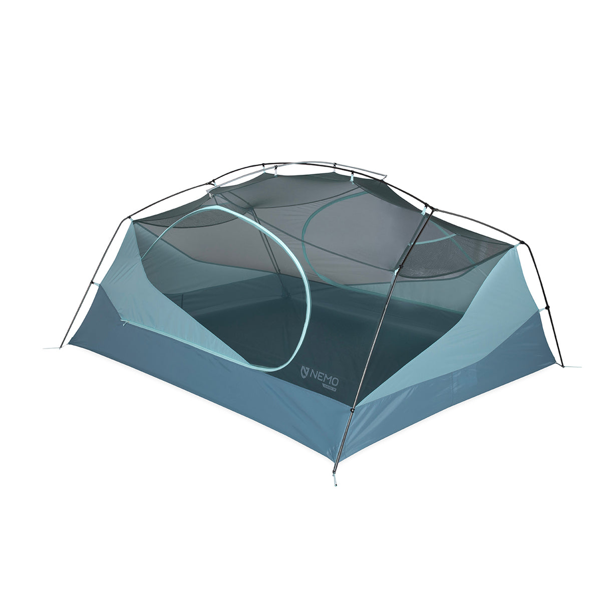 Nemo Tent -  Aurora 3P (Frost/Silt) & footprint