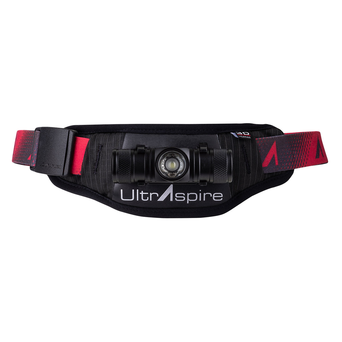 UltrAspire Waist Light - Lumen 400z 3.0, Black/Red