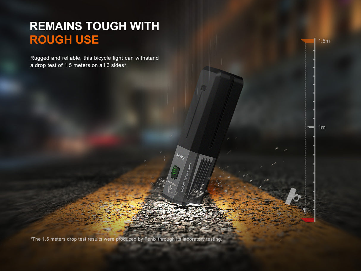 Fenix - Bike Light BC22R (1400 lumens)