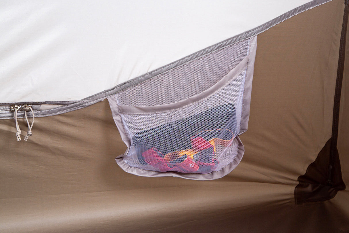 Nemo Tent - Aurora 3P (Fog/Smokey Olive) & footprint