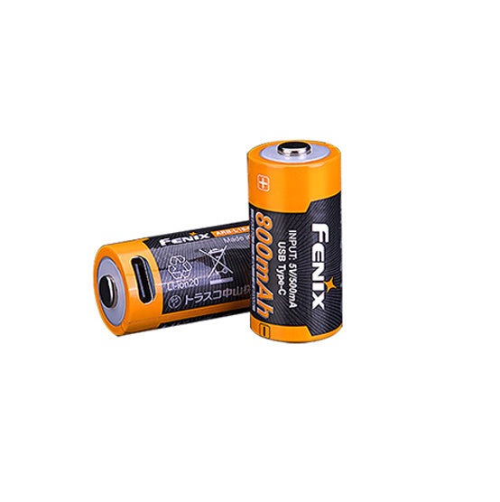 Fenix - Battery 16340 Rechargeable ARB-L16-800UP