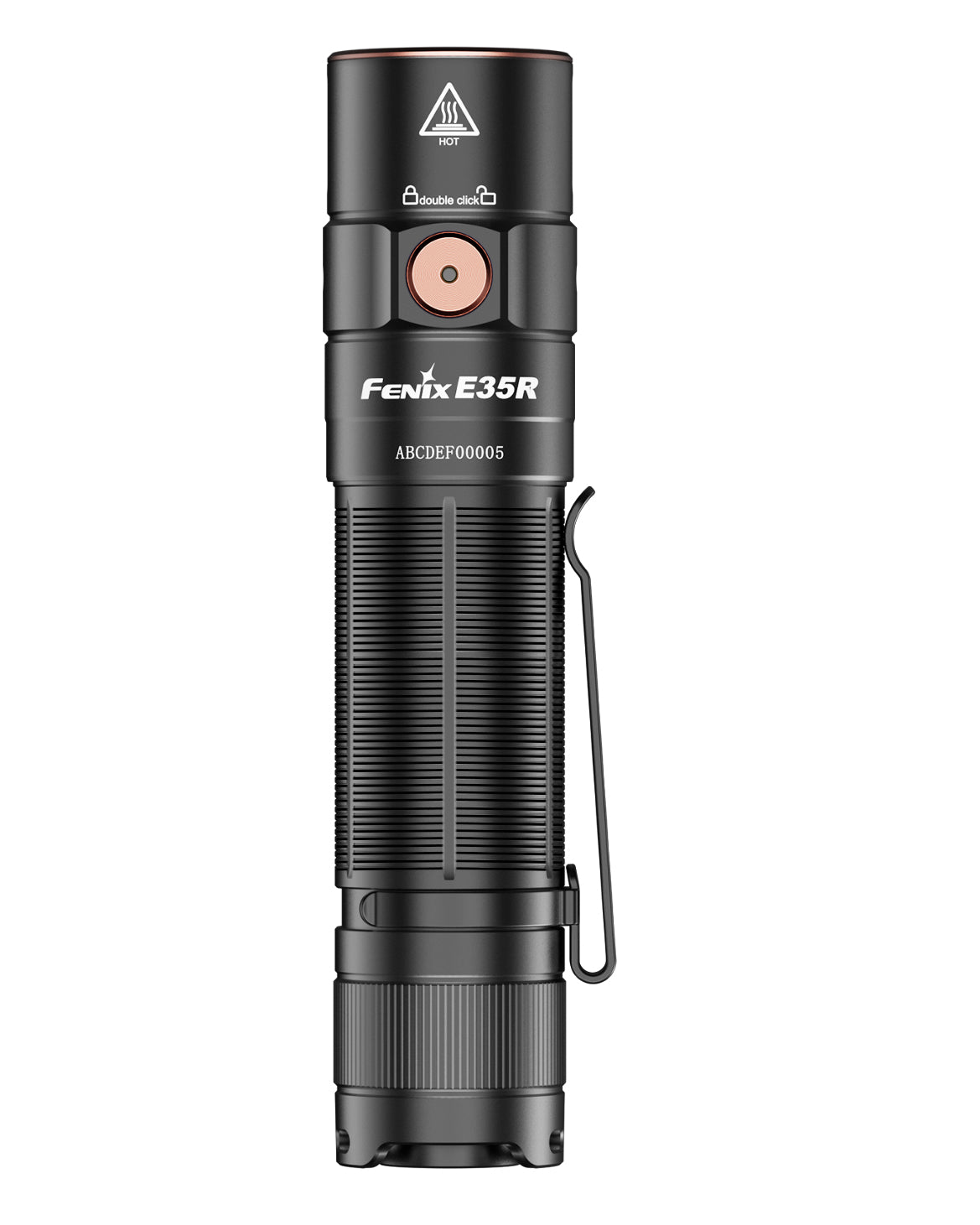Fenix - Flashlight E35R (3,000 lumens), black