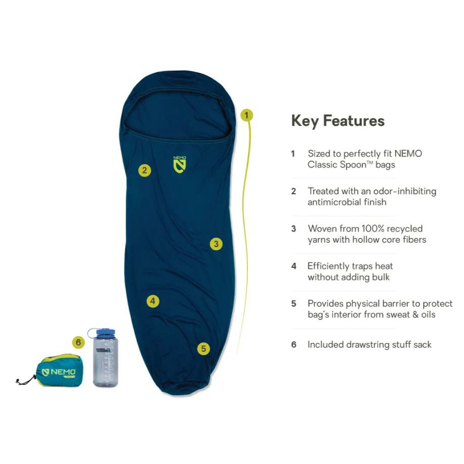 Nemo Sleeping Liner - Tracer Reg