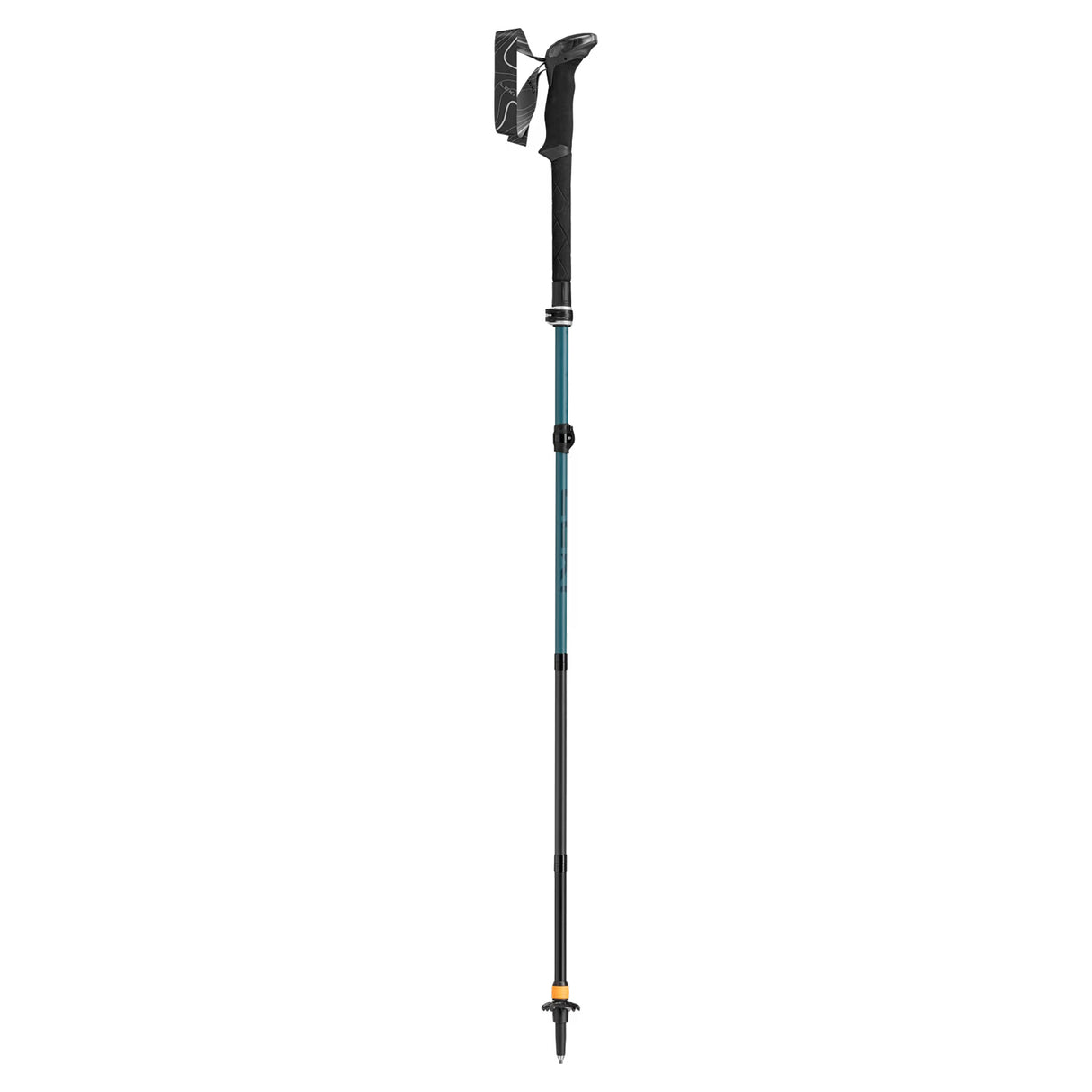 Leki Makalu FX Carbon AS, green blue light-green blue dark-black