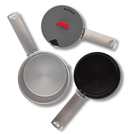 Primus Pot Set - Essential Trek (0.6 & 1.0L pot, frying pan)