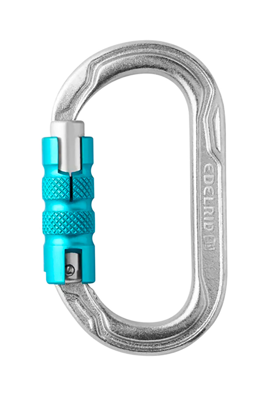 ED Carabiner Oval P Steel Tri