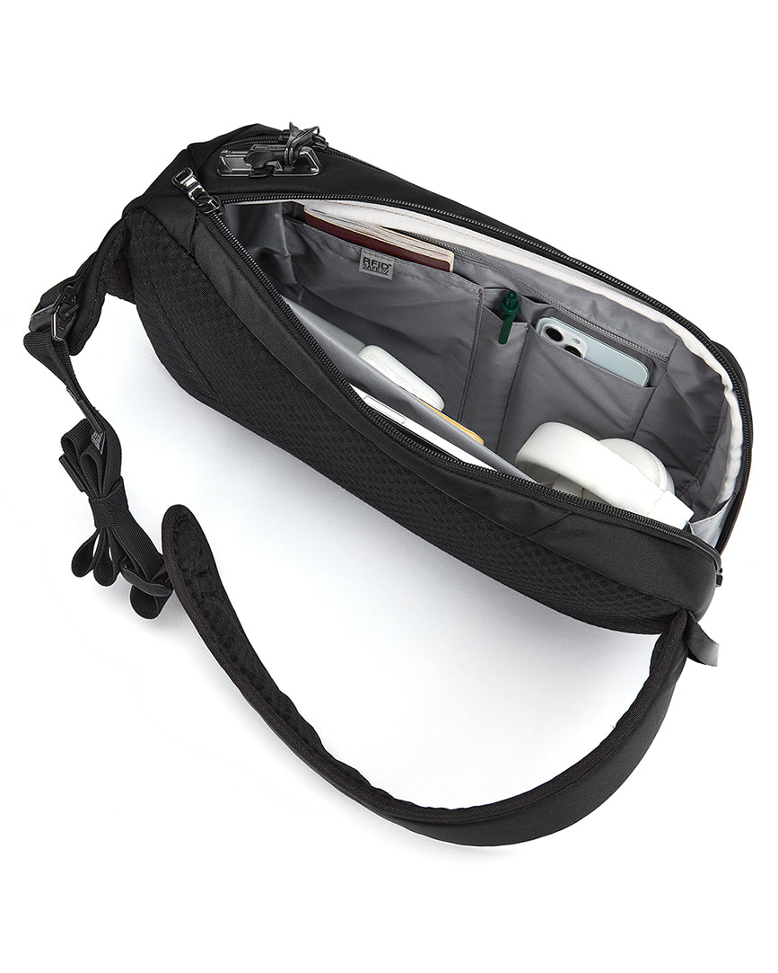 Pacsafe Vibe 325 slingbag, .Jet Black, .