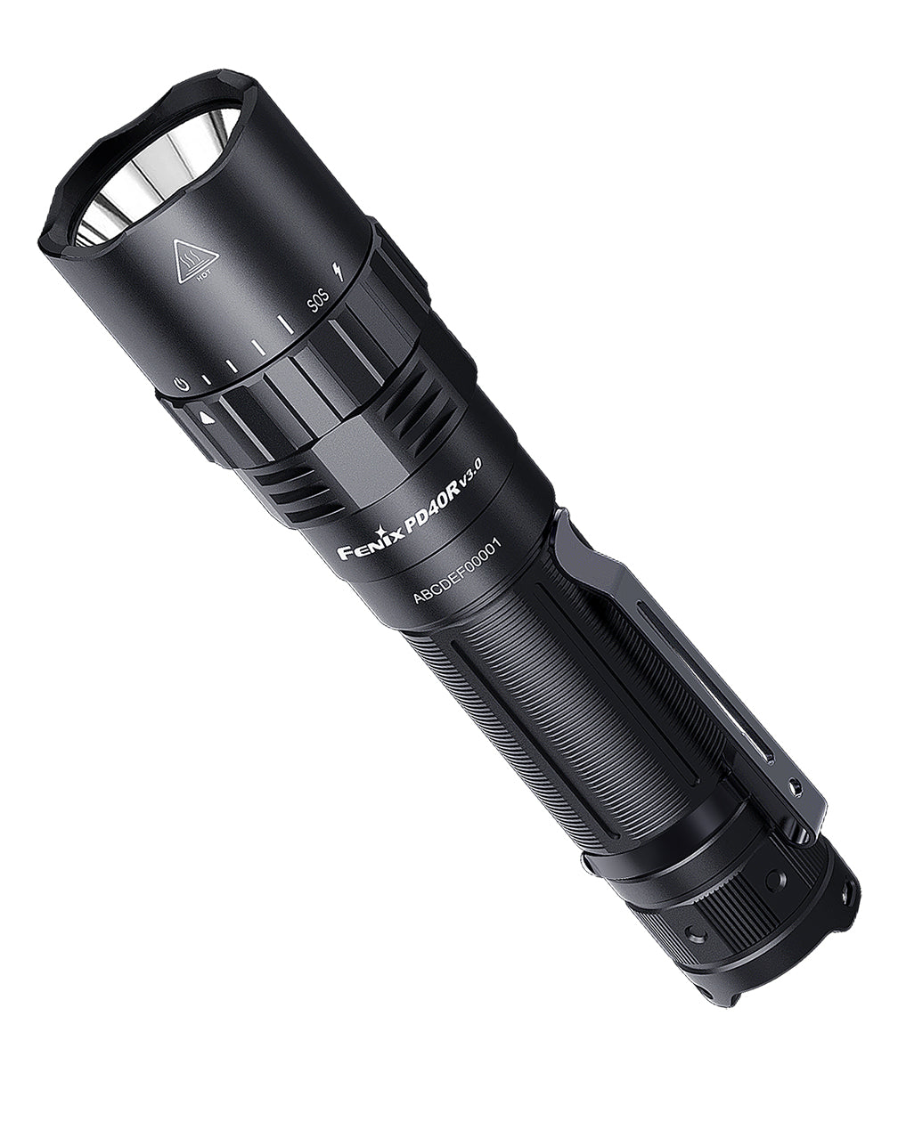 Fenix - Flashlight PD40R v3.0 (3,000 lumens), black