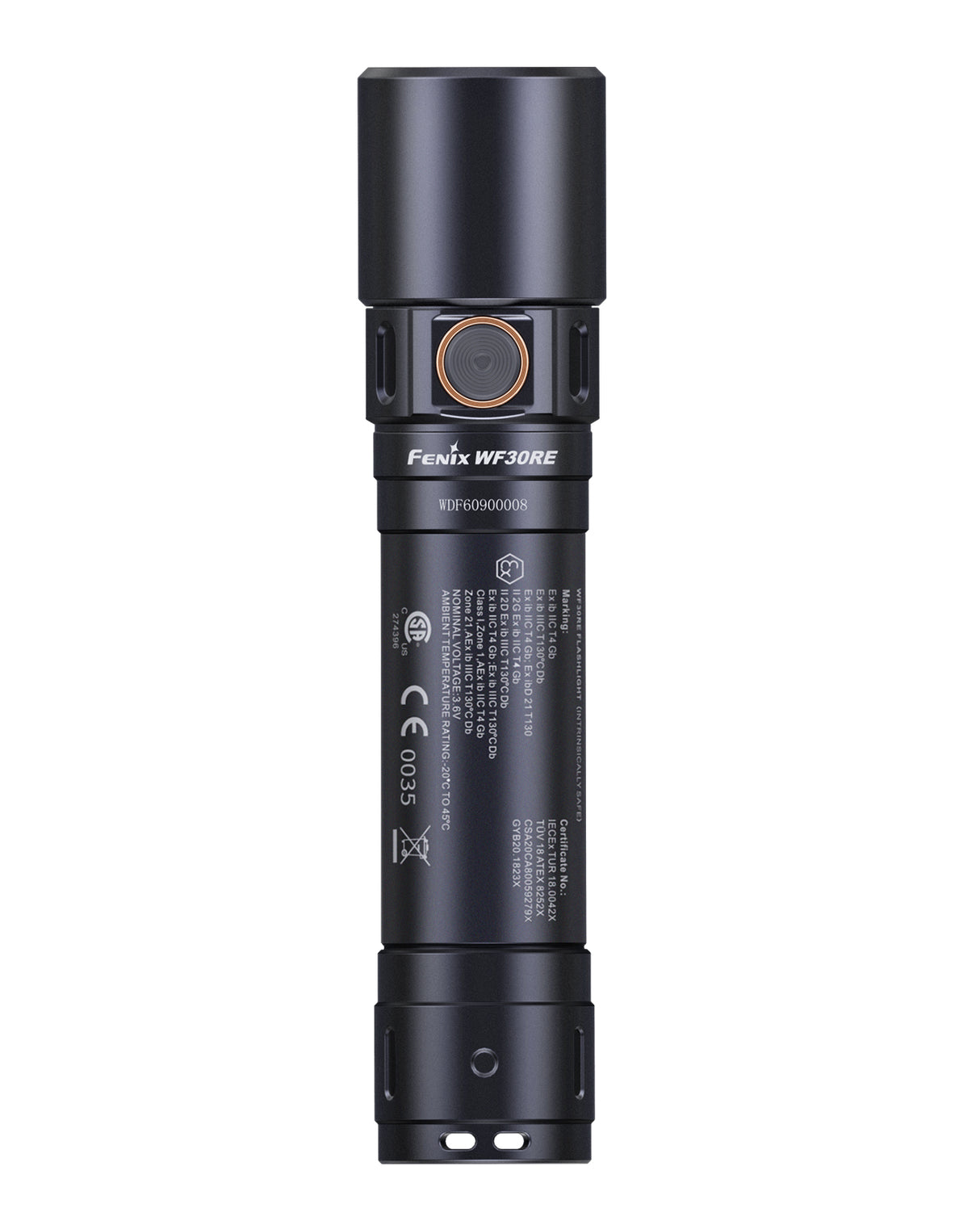 Fenix - Flashlight WF30RE intrinsically safe (280 lumens)