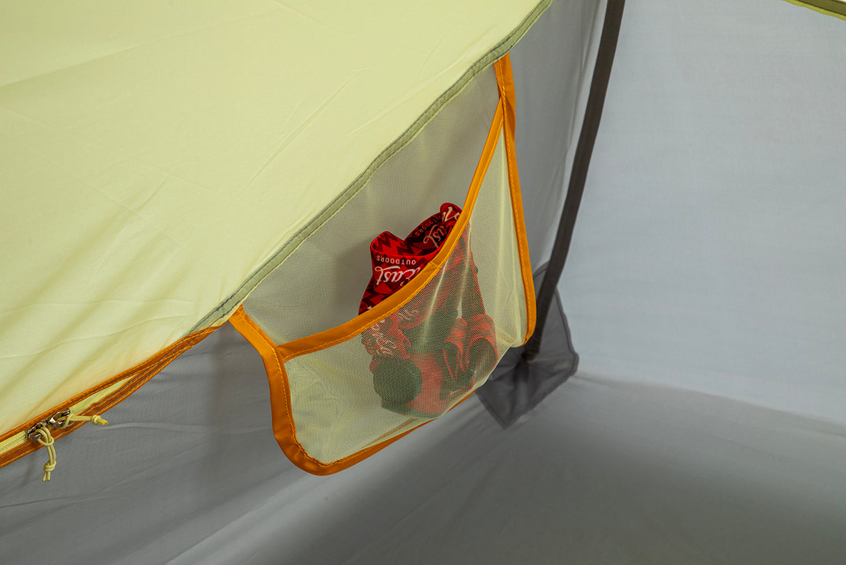 Nemo Tent -  Aurora 2P (Mango/Fog) & footprint