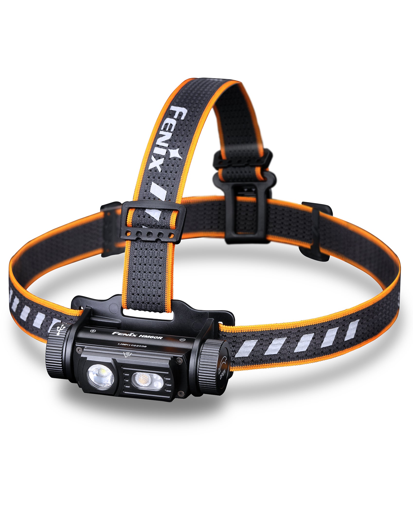 Fenix - Headlamp HM60R (1,300 lumens), black