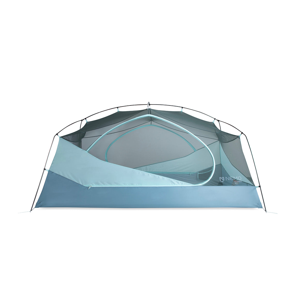 Nemo Tent -  Aurora 2P (Frost/Silt) & footprint