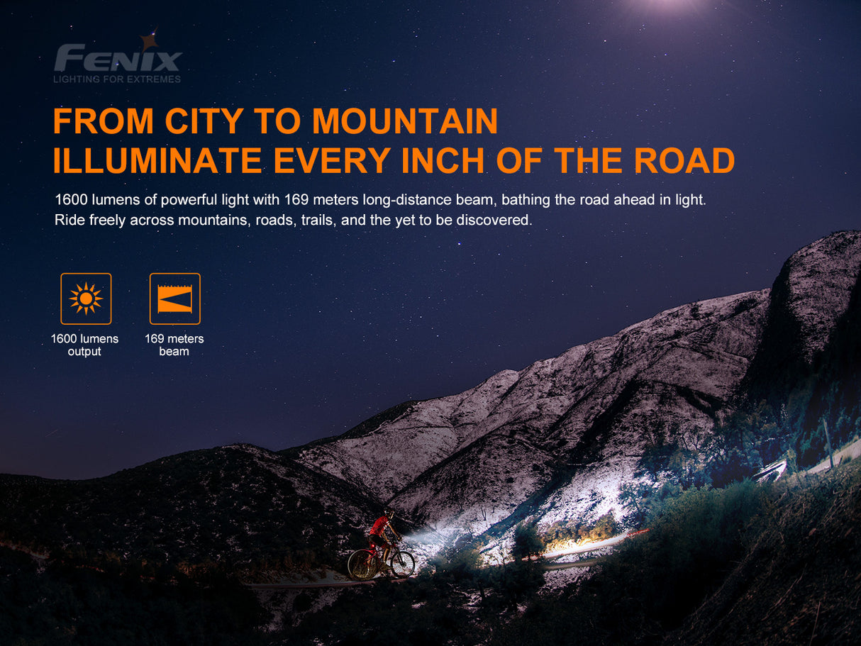 Fenix - Bike Light BC26R (1600 lumens)