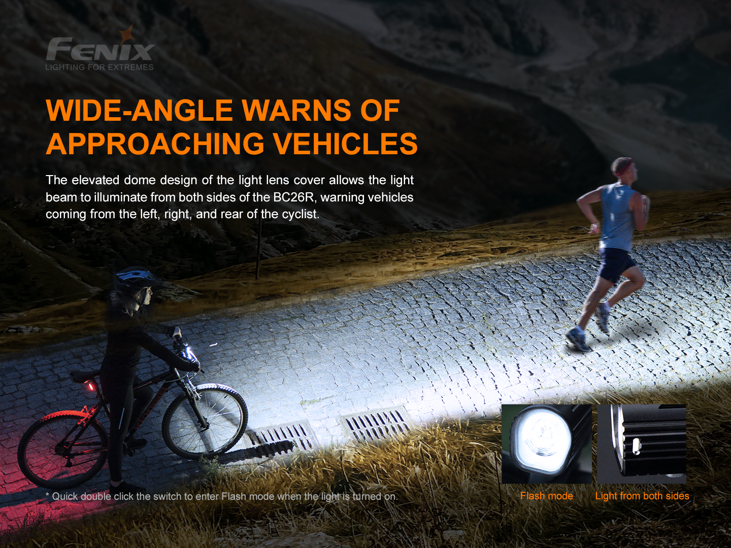 Fenix - Bike Light BC26R (1600 lumens)