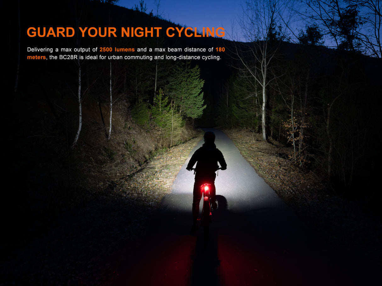 Fenix - Bike Light BC28R, black