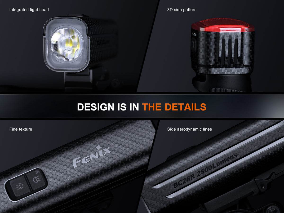 Fenix - Bike Light BC28R, black