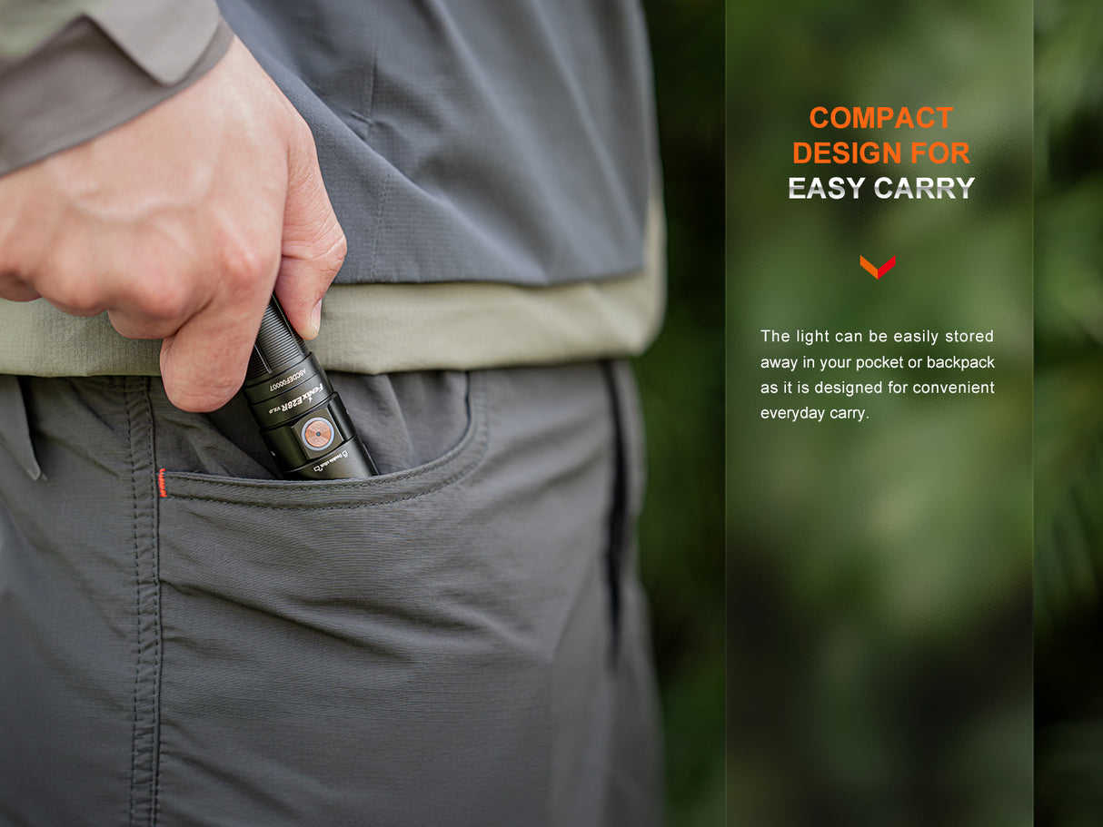 Fenix - Flashlight E28R V2.0 (1,700 lumens), black