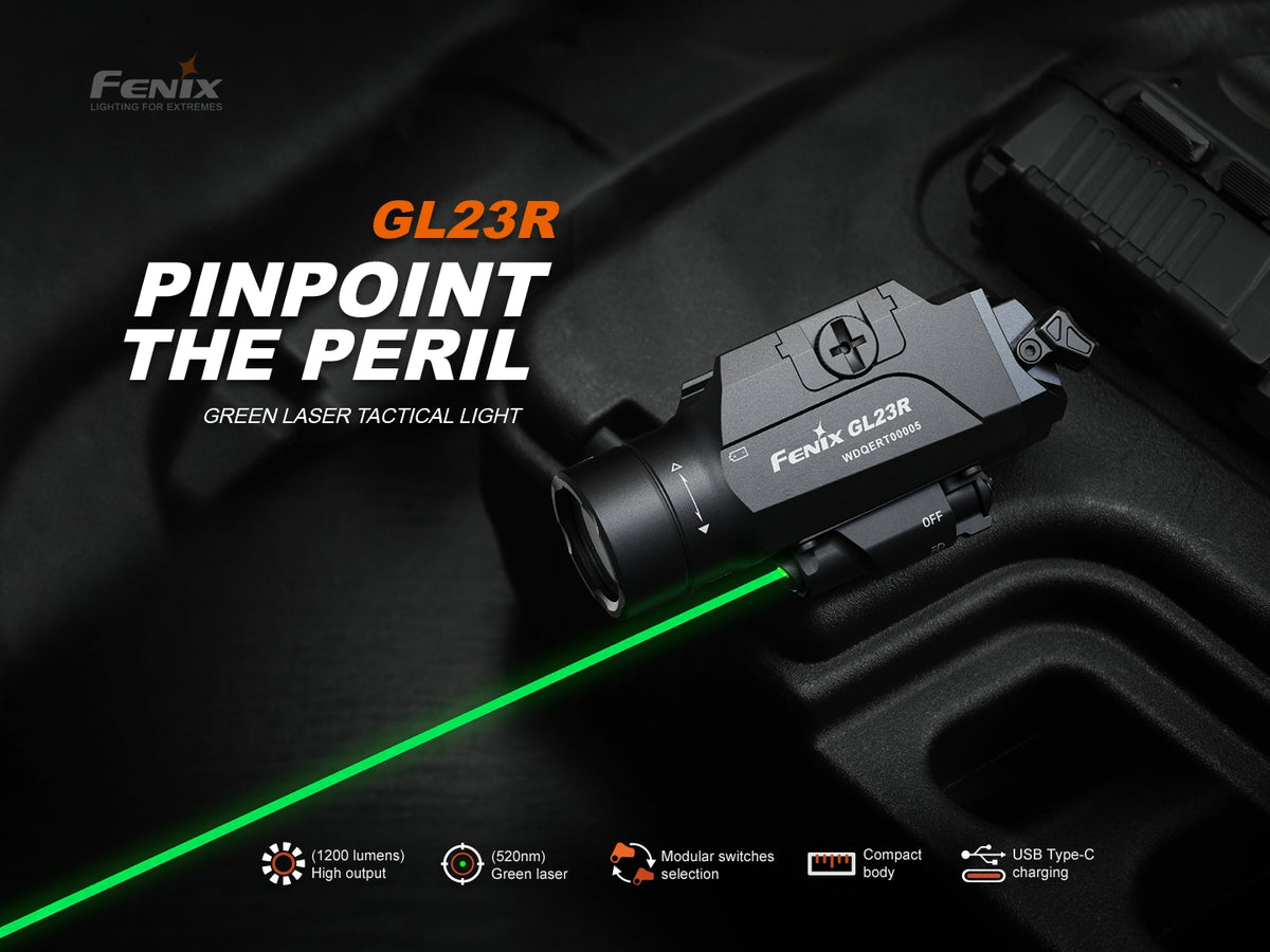 Fenix - Tactical Light GL23R, Black
