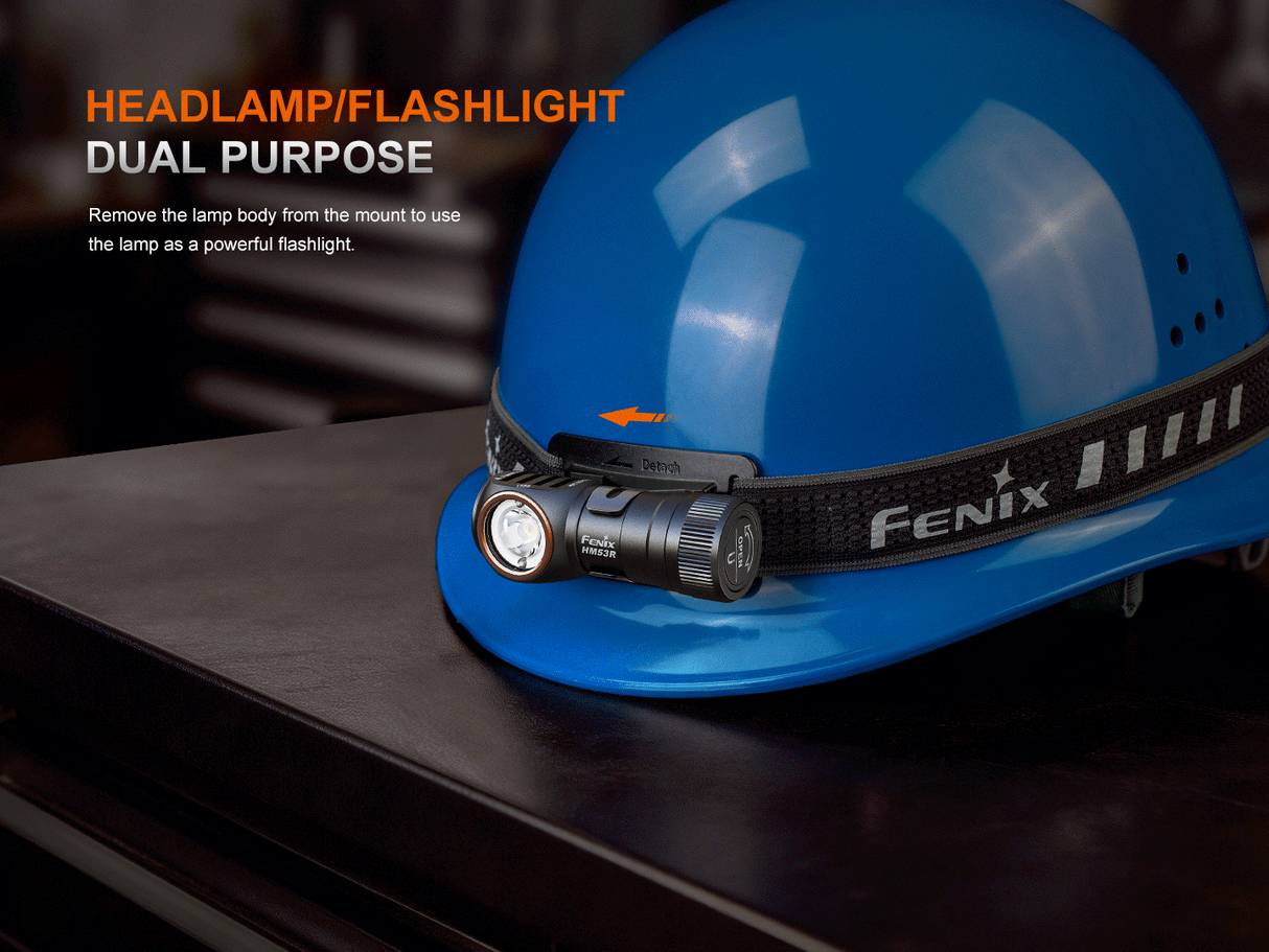 Fenix - Headlamp HM53R, Black