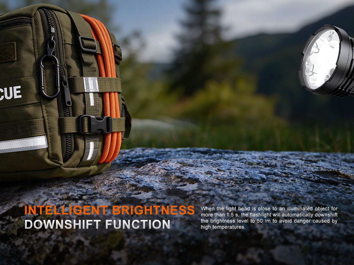 Fenix - Flashlight LR50R V2.0, Black
