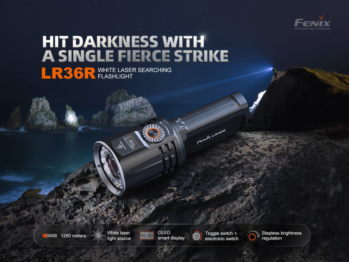 Fenix - Flashlight LR36R (10,000 lumens)