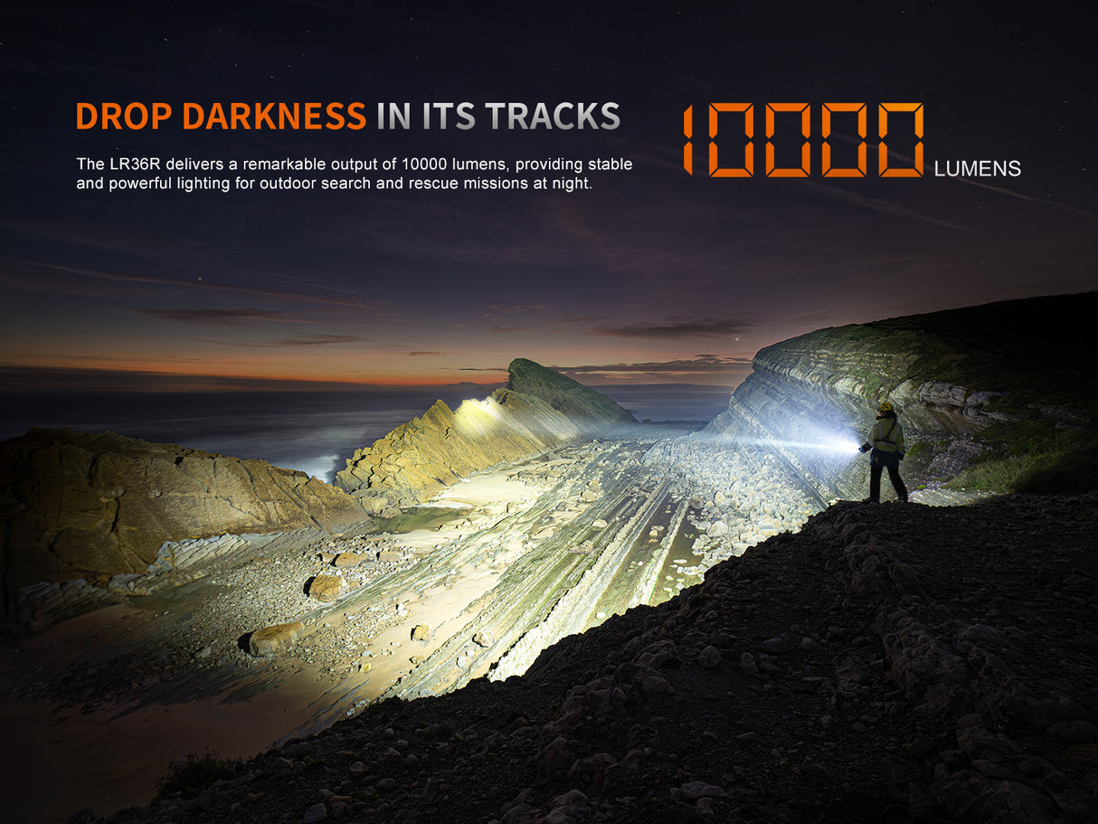 Fenix - Flashlight LR36R (10,000 lumens)