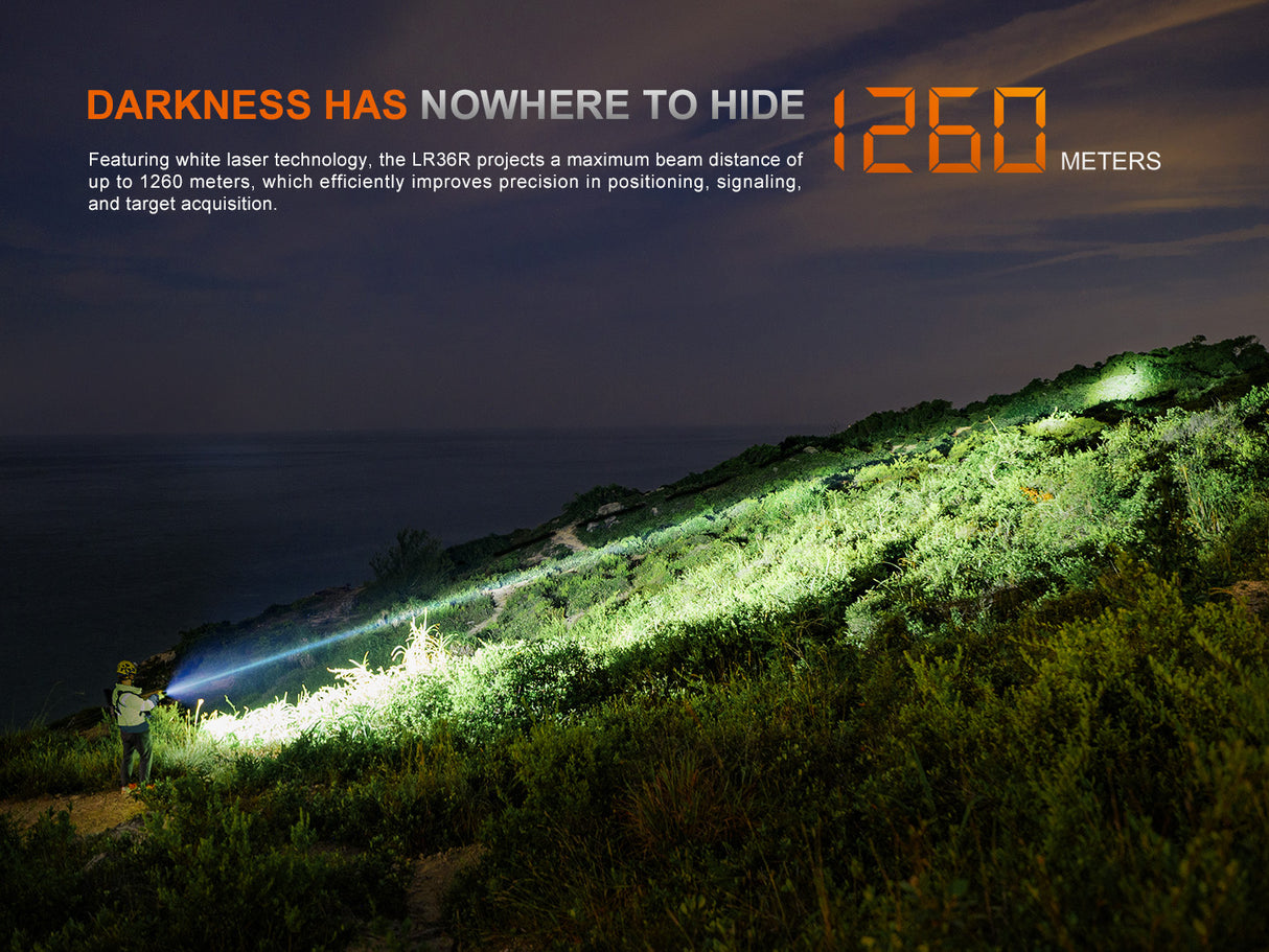 Fenix - Flashlight LR36R (10,000 lumens)