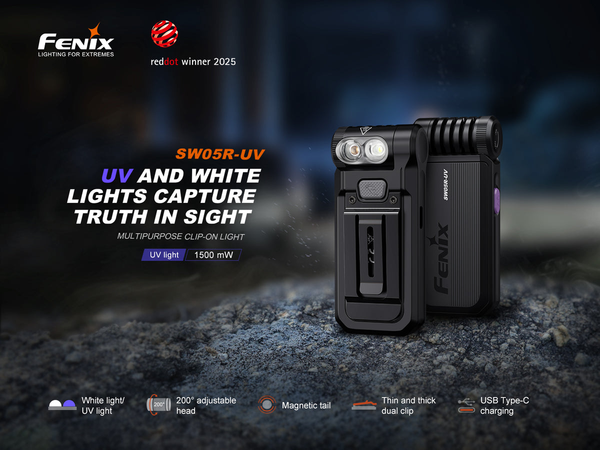 Fenix - Flashlight SW05R-UV