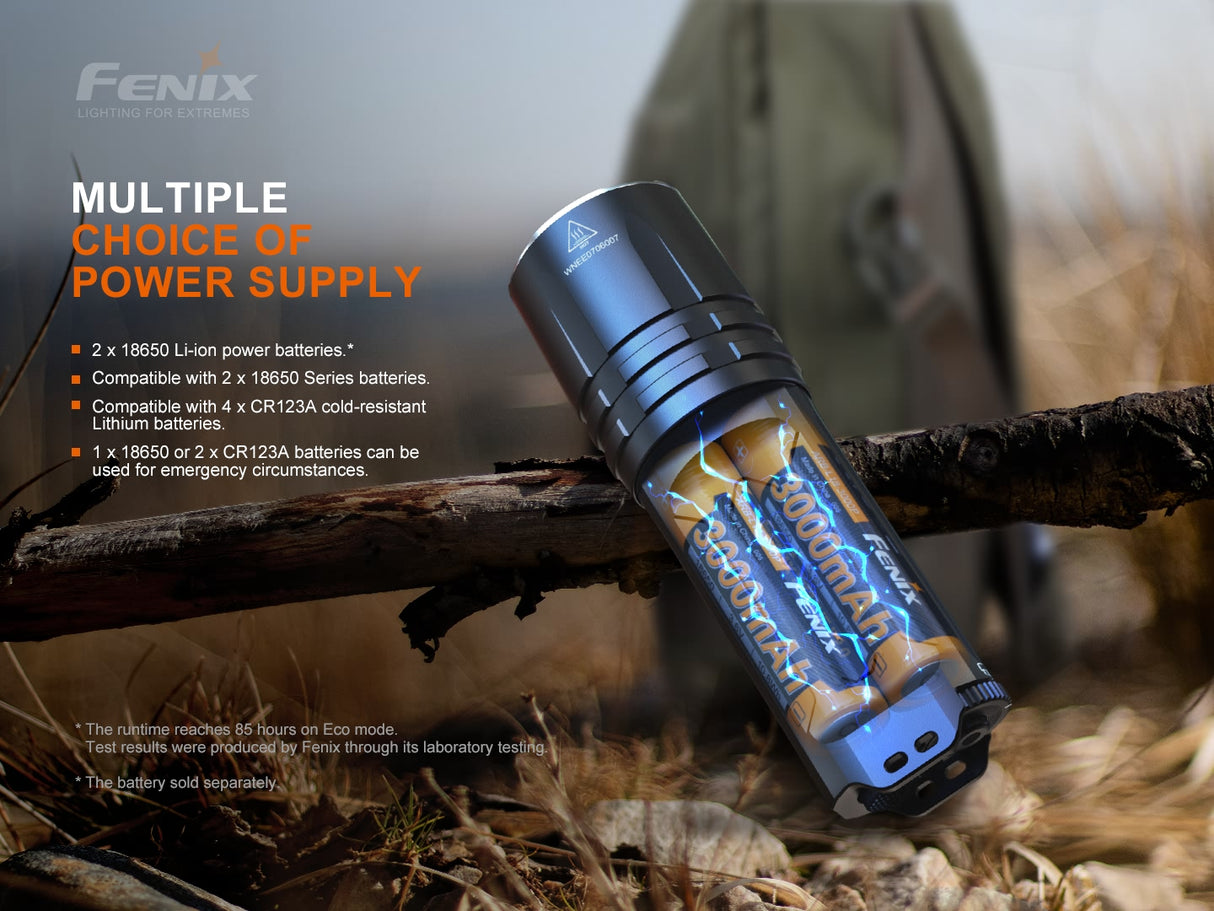 Fenix - Flashlight TK35 UE V2.0 (5,000 lumens), black