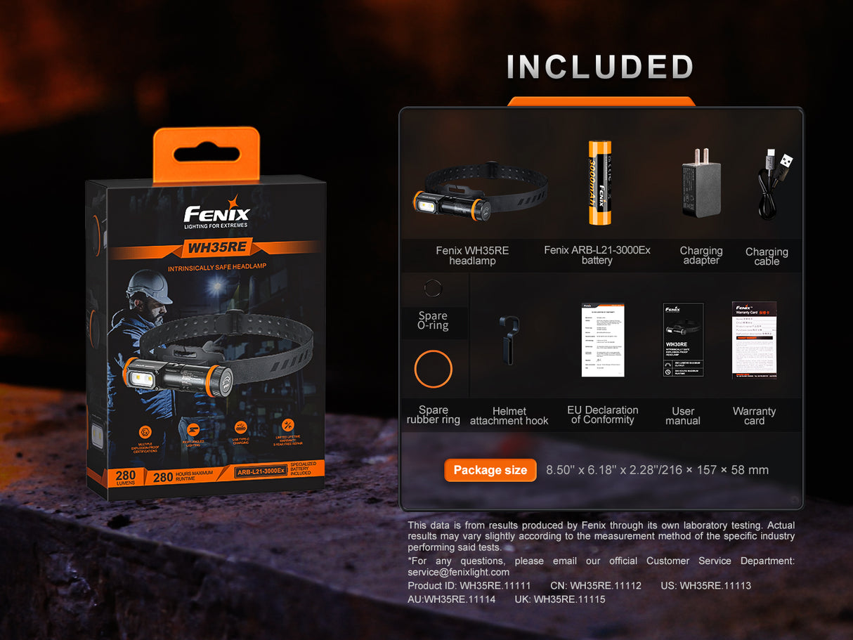 Fenix - Headlamp WH35RE