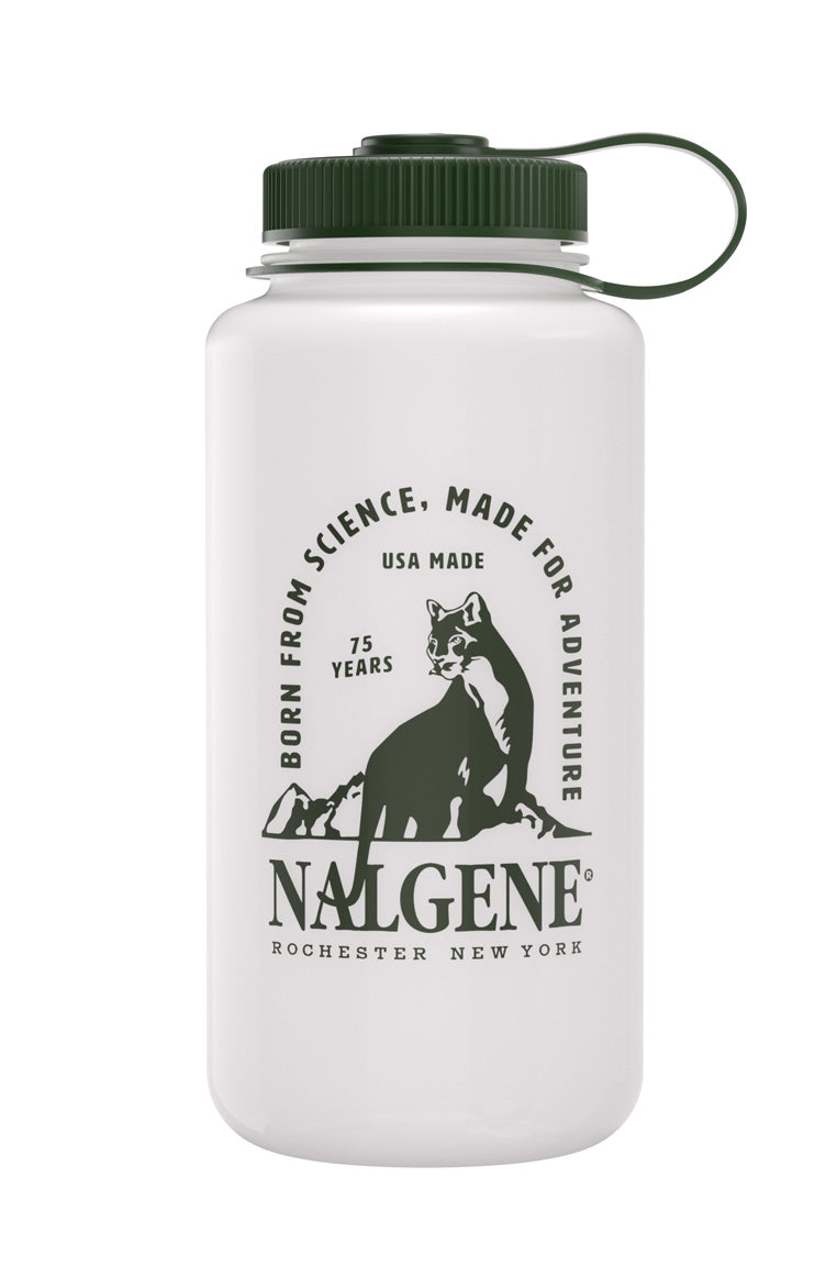 Nalgene HDPE W/M 75th Anniv,Natural,1lt