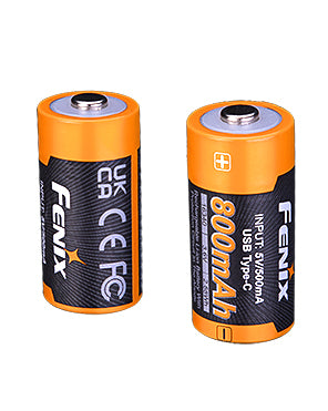 Fenix - Battery 16340 Rechargeable ARB-L16-800UP
