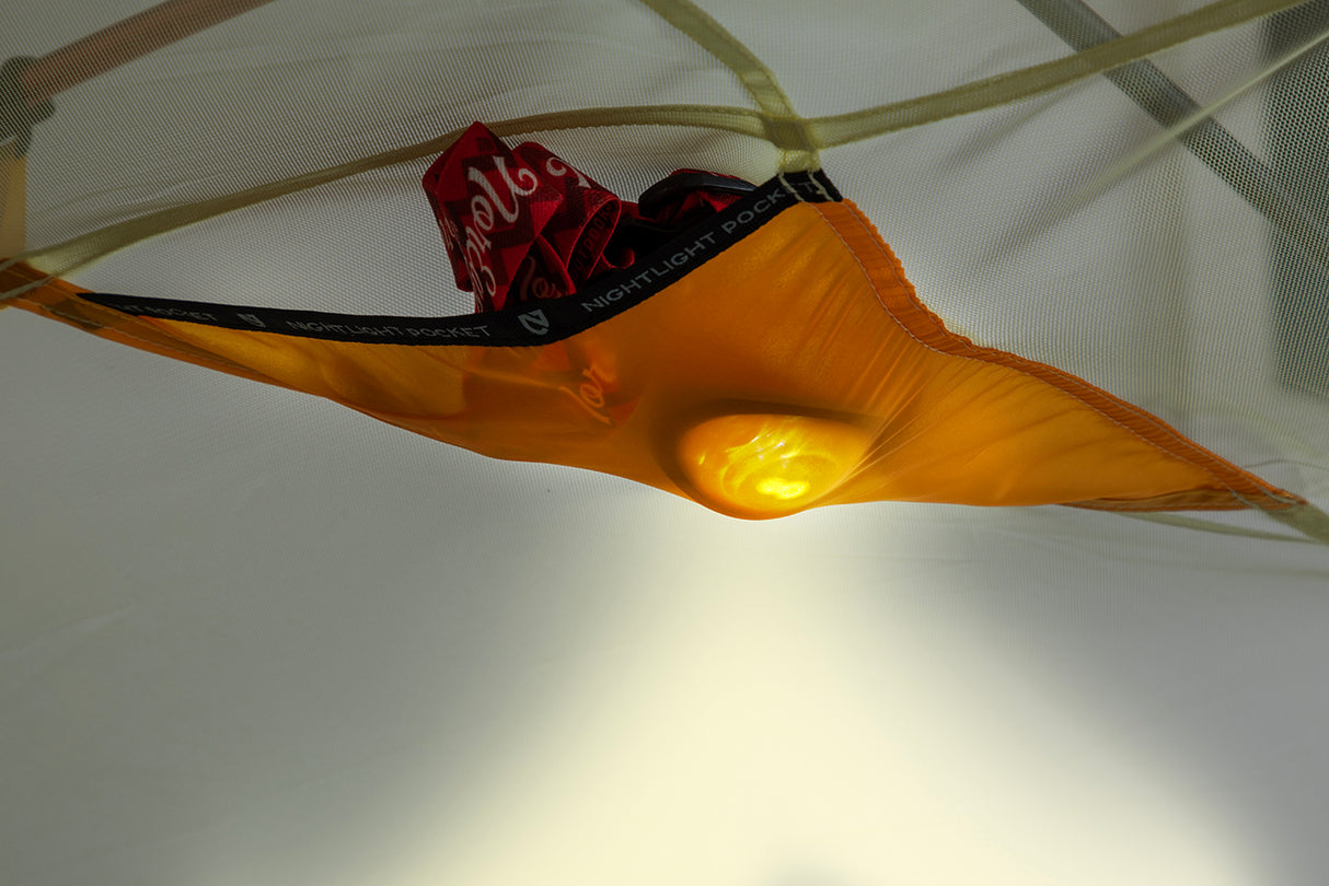 Nemo Tent -  Aurora 2P (Mango/Fog) & footprint