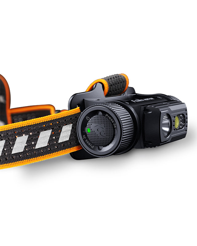 Fenix - Headlamp HM70R(1,600 lumens), black.