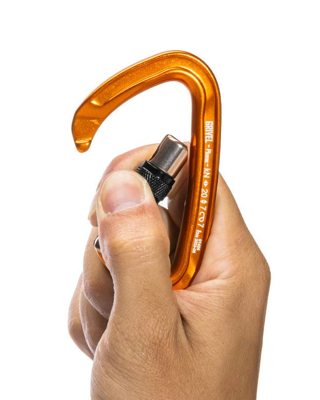 Grivel Carabiner - Plume K3N Screwgate