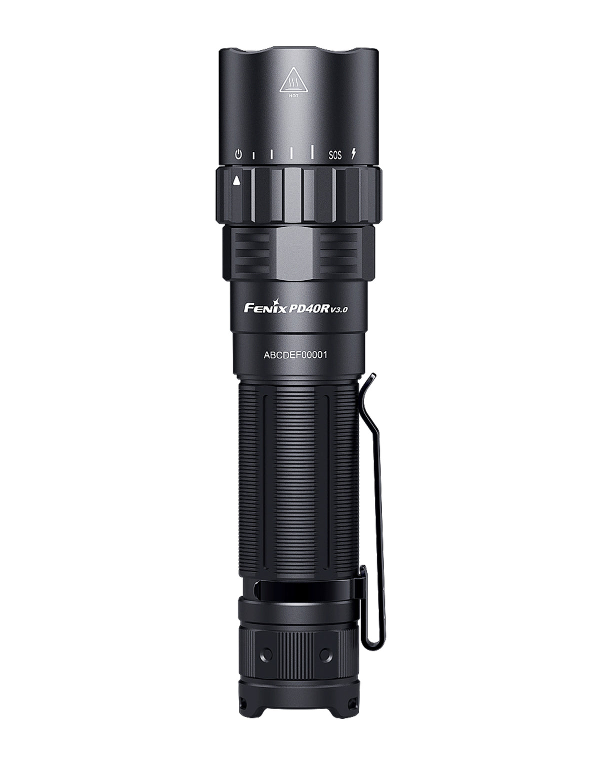 Fenix - Flashlight PD40R v3.0 (3,000 lumens), black