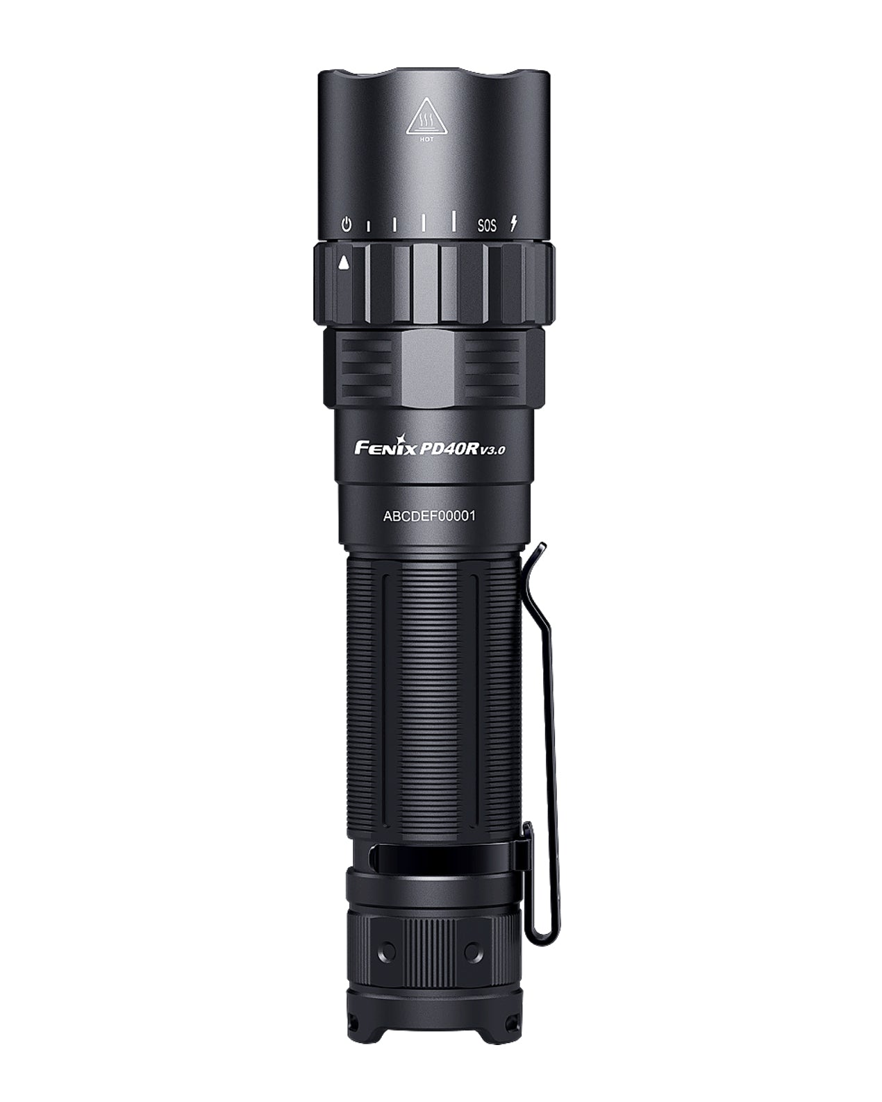 Fenix - Flashlight PD40R v3.0 (3,000 lumens), black