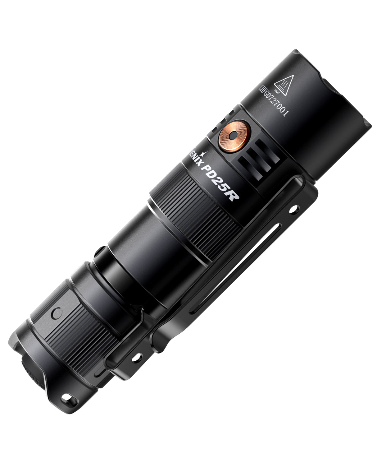 Fenix - Flashlight PD25R, Black