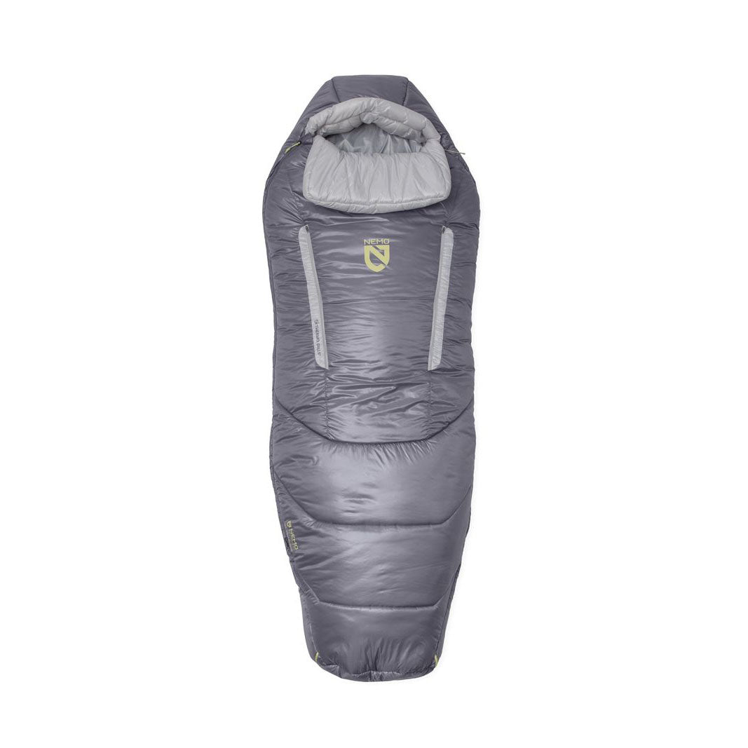 Nemo Sleeping Bag - Forte S26 Womens 20R (S), Quicksilver/Aluminum