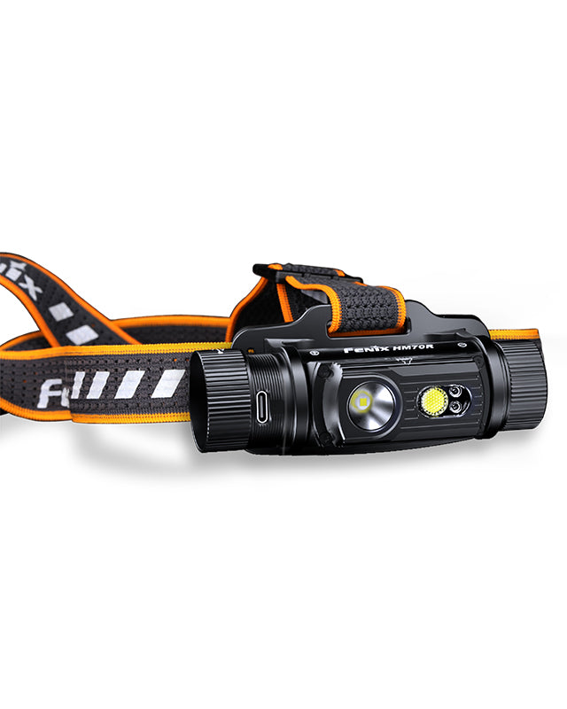 Fenix - Headlamp HM70R(1,600 lumens), black.