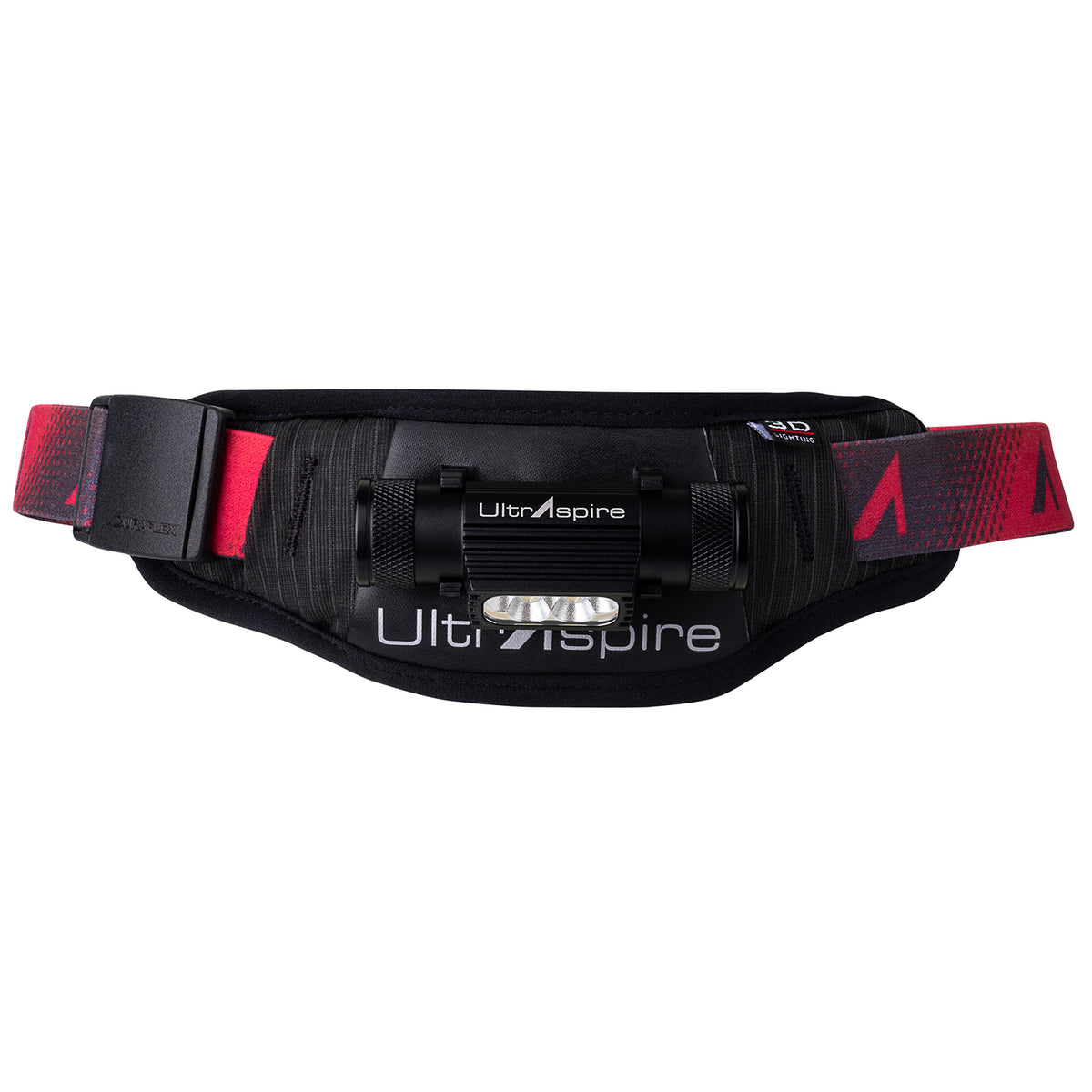 UltrAspire Waist Light - Lumen 850 Duo, Black/Red