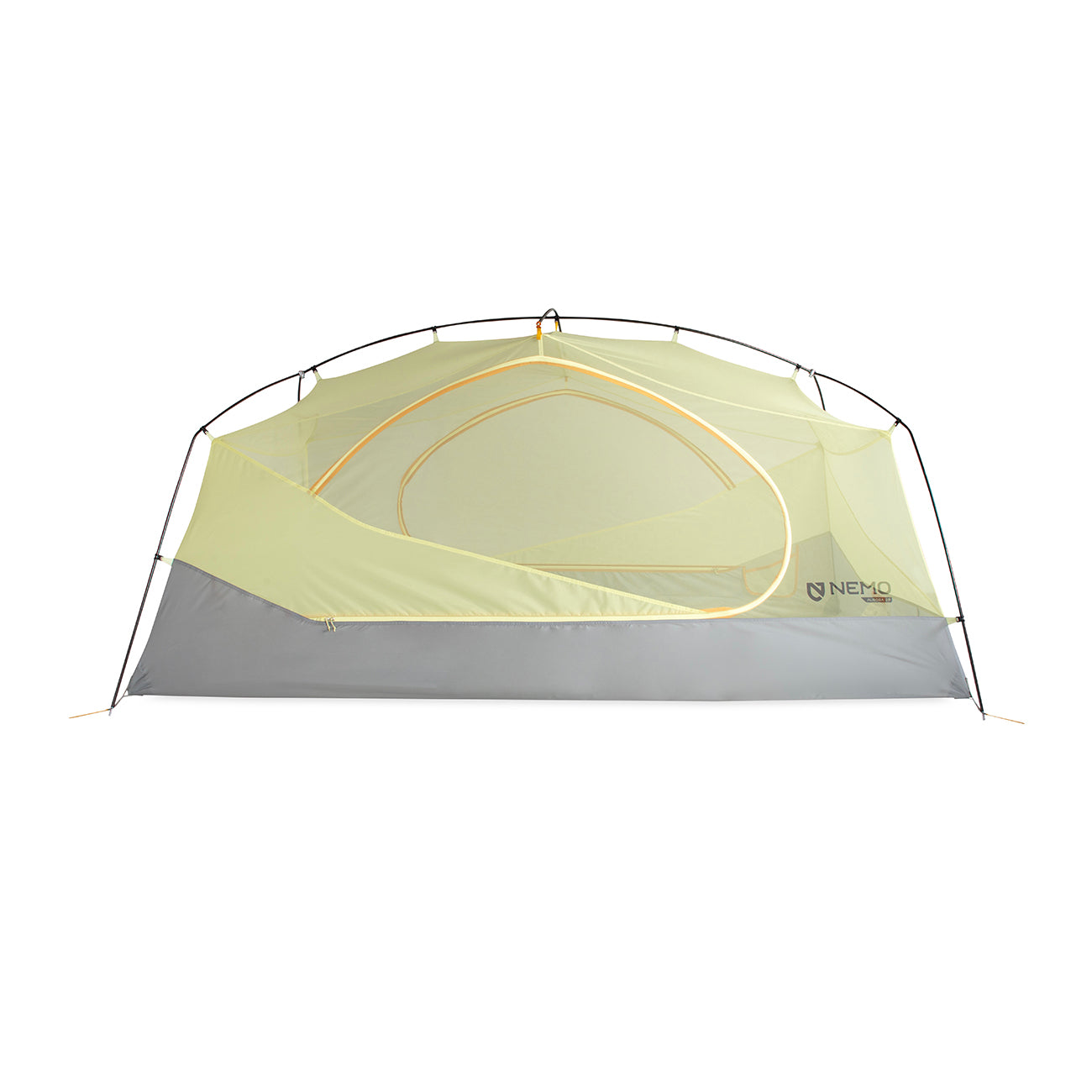 Nemo Tent -  Aurora 2P (Mango/Fog) & footprint