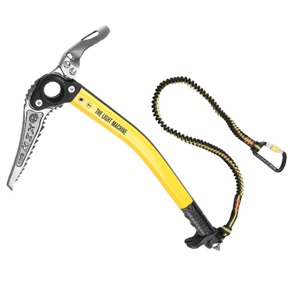 Grivel ice axe - The Light Machine (w/Easy Slider Alpine Adze Vario)