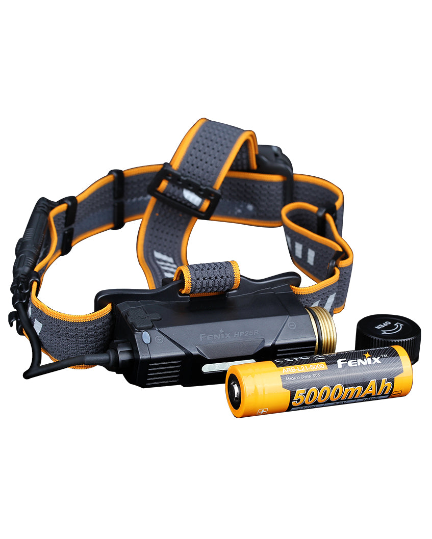 Fenix - Headlamp HP25R  v2.0 (1,600 lumens), black