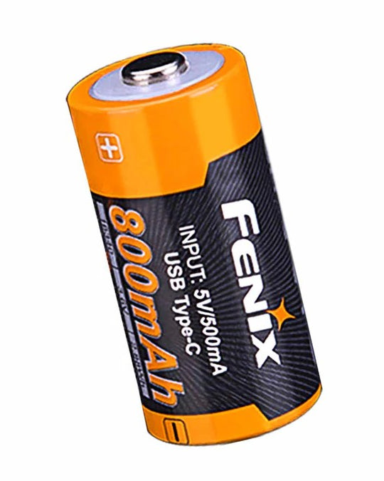 Fenix - Battery 16340 Rechargeable ARB-L16-800UP