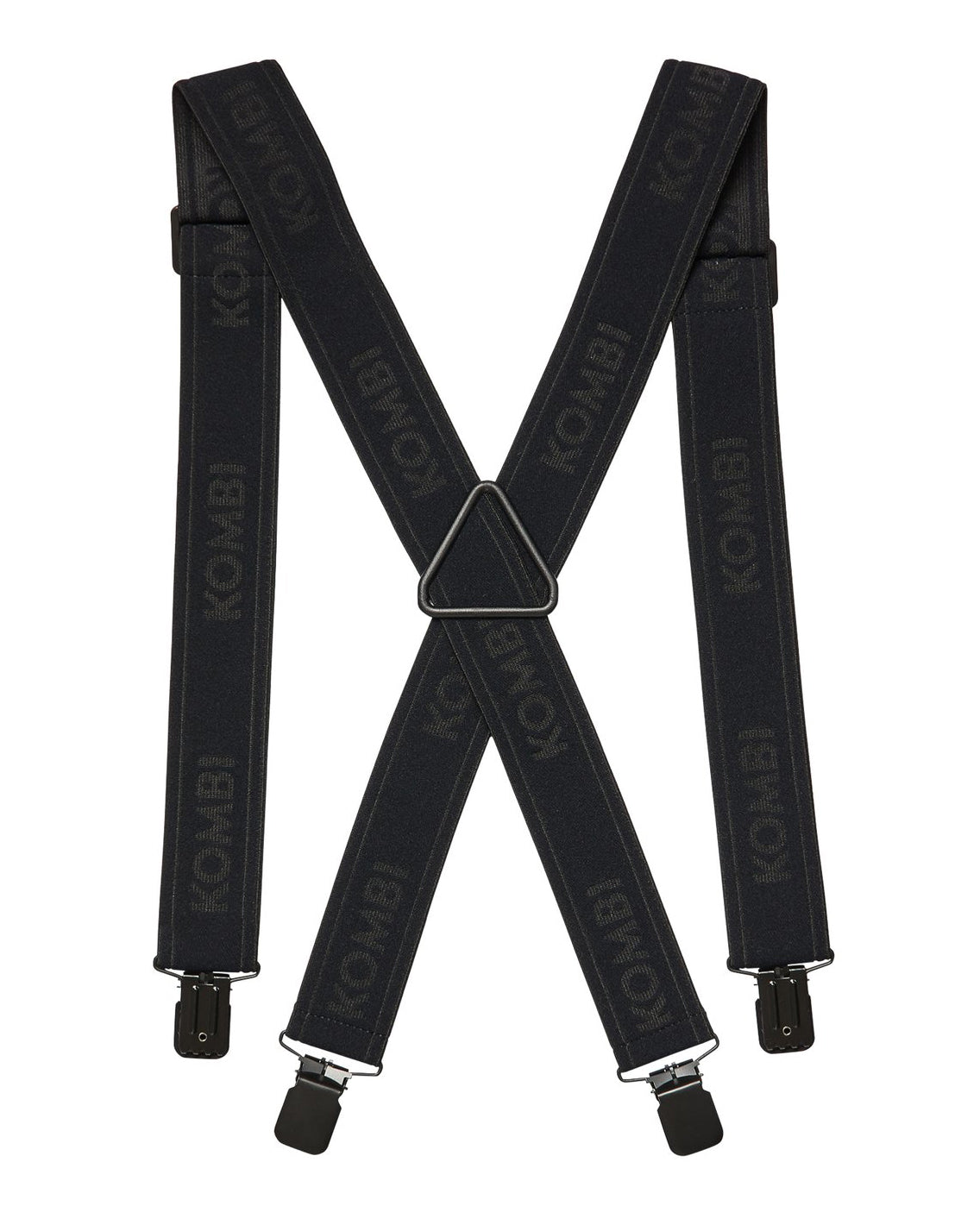 Kombi Suspenders - Wide, Black