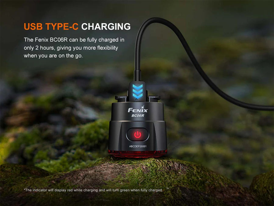 Fenix - Bike Tail Light BC06R (90 lumens)