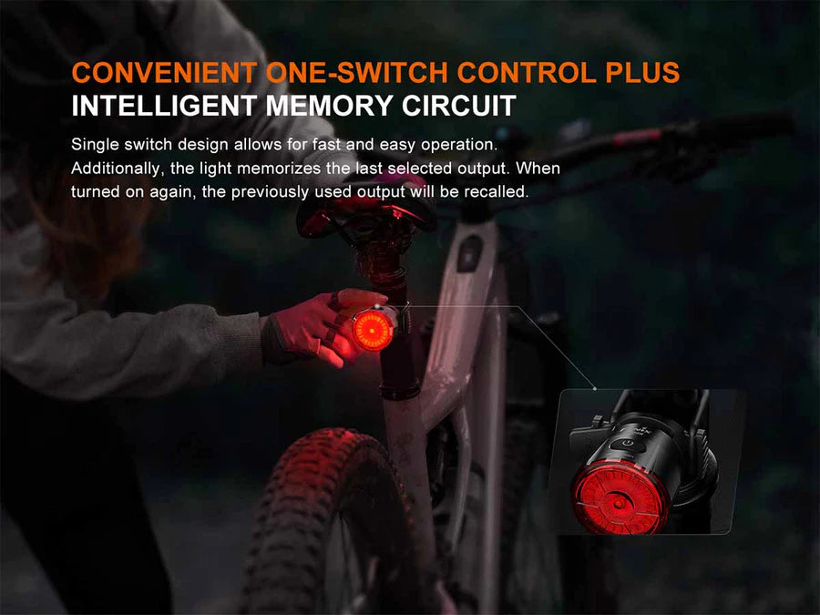 Fenix - Bike Tail Light BC06R (90 lumens)