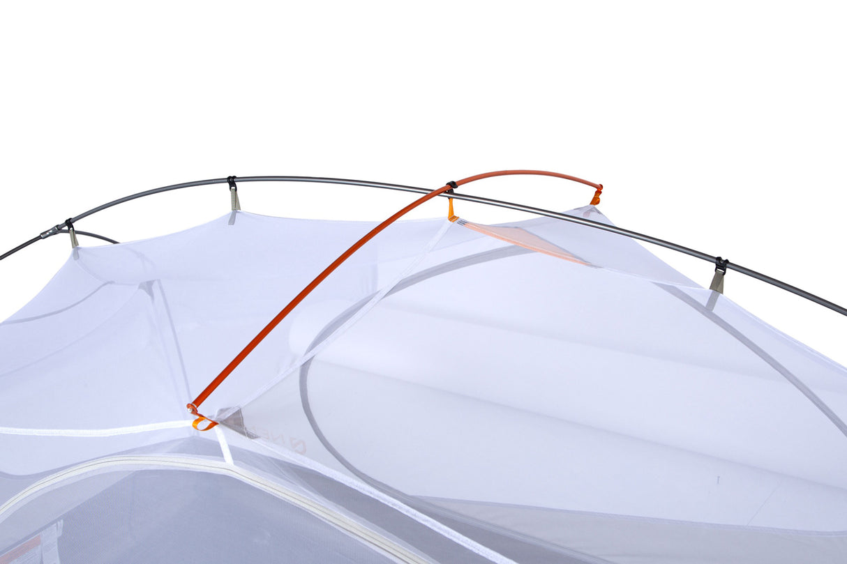 Nemo Tent -  Aurora 3P (Fog/Smokey Olive) & footprint